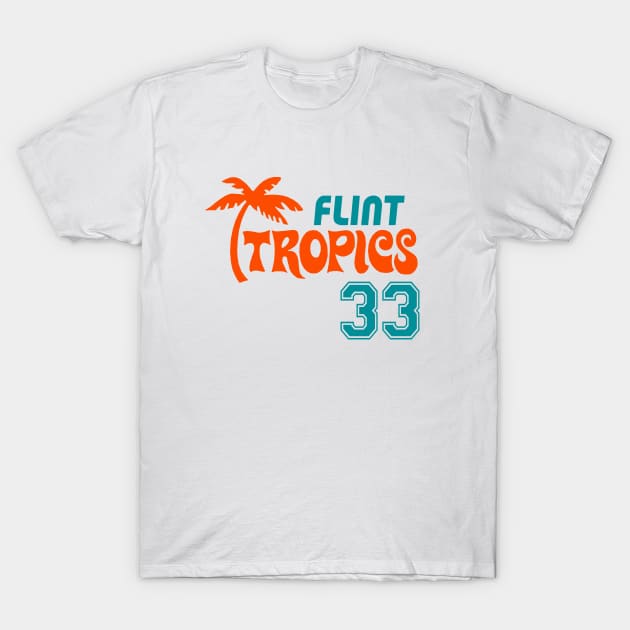 Flint Tropics, Jackie Moon T-Shirt by FanSwagUnltd